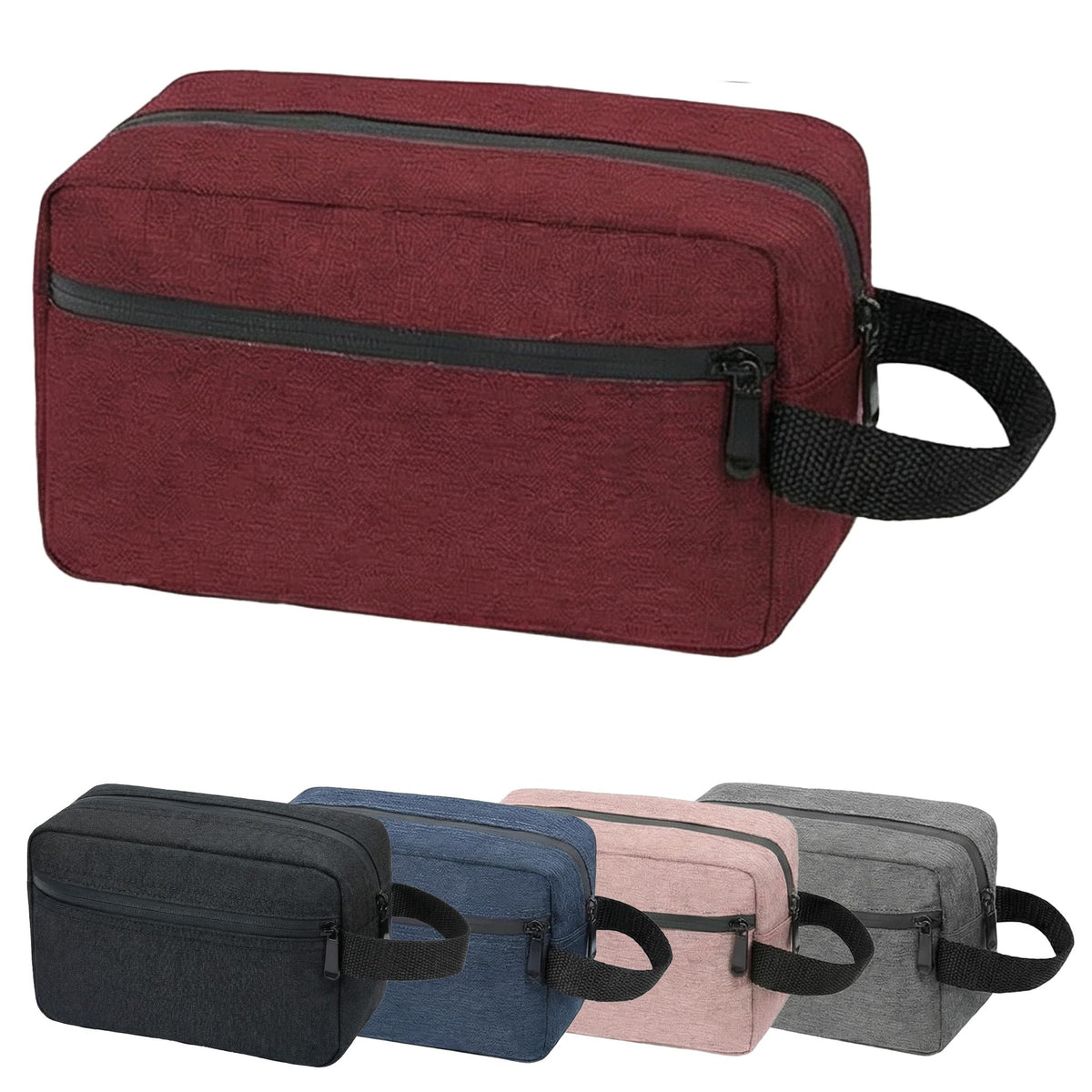 DSYSC Travel Toiletry Bag for Women & Men, Small Makeup Bag