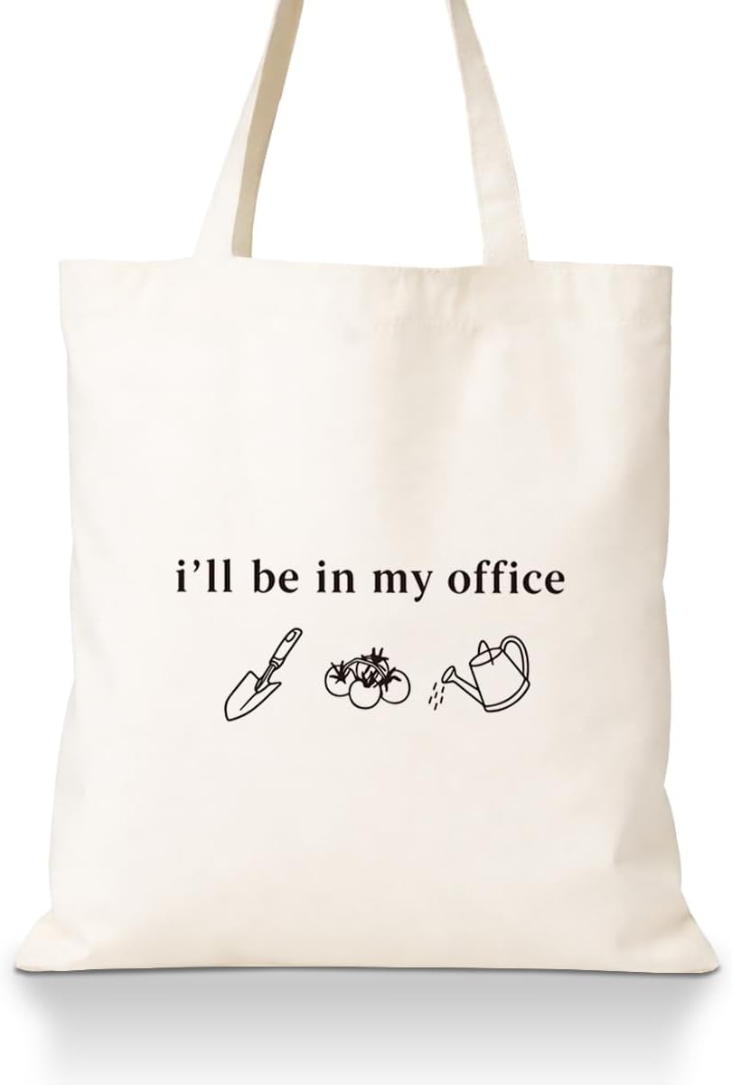 Funny Graphic Canvas Tote Bag, Reusable Dark Humor Shoulder Bag