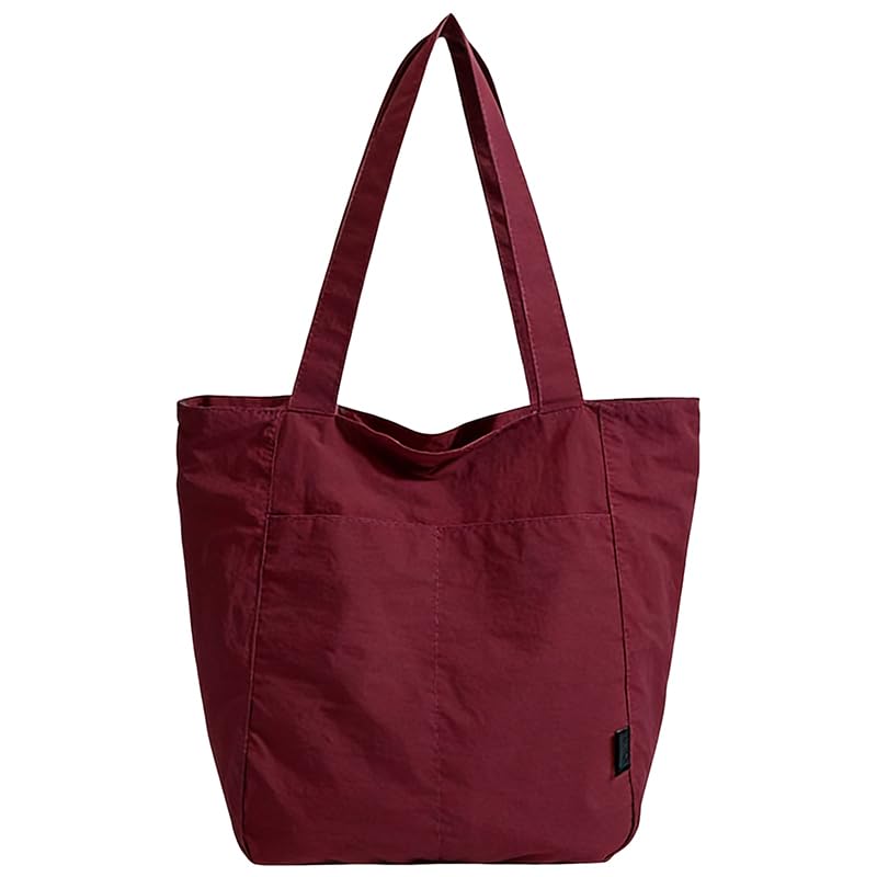 Barsine Tote Bag for Women Unisex Lightweight Nylon Totes Purses and Handbags Large Casual Shoulder Hobo for Travel Gym