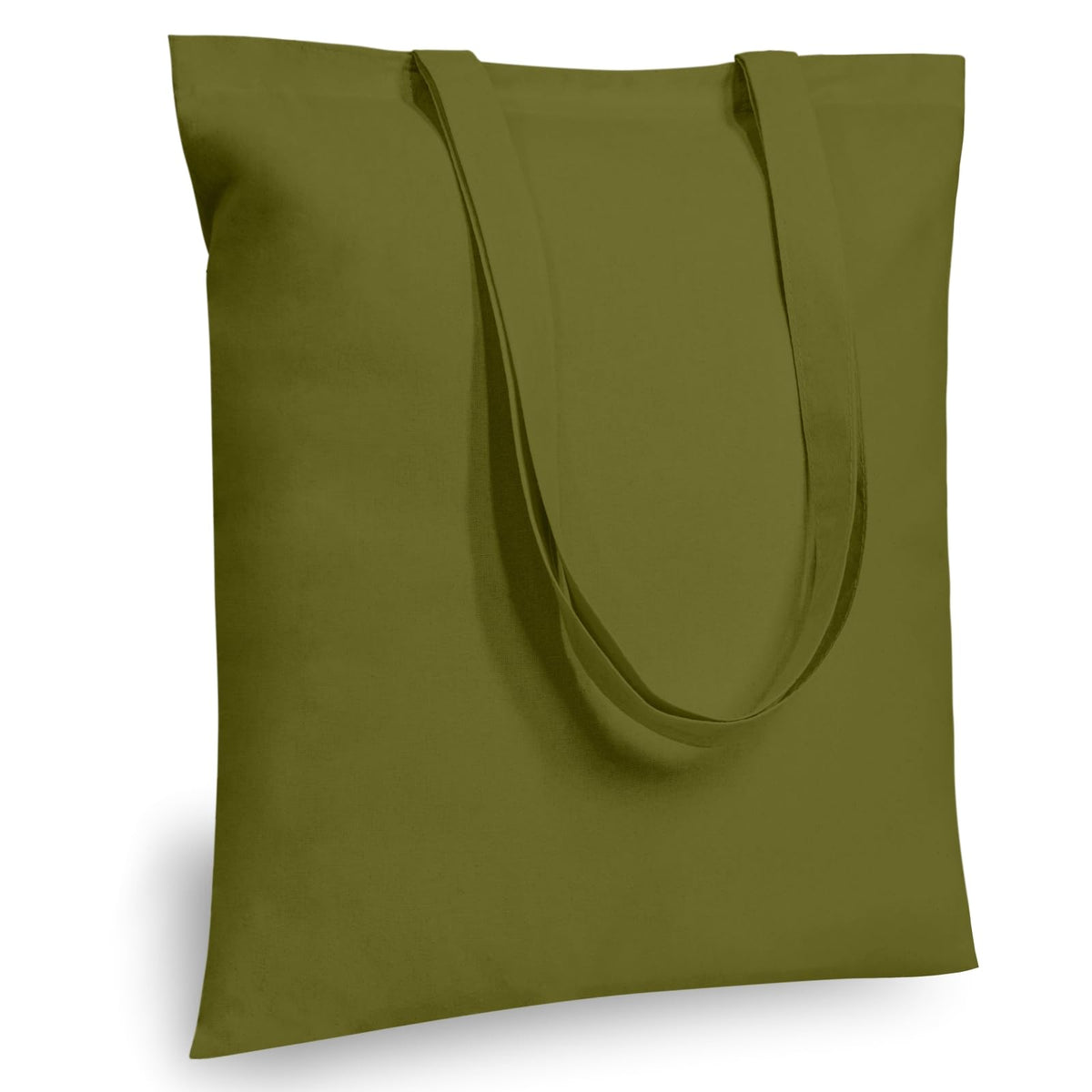 TOPDesign 10-Pack Economical 11.8"x13" Cotton Tote Bags, Lightweight Small Reusable Grocery Shopping Cloth Bags, Suitable for DIY, Advertising, Promotion, Gift, Activity