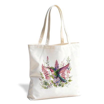 Funny Animal Canvas Tote Bag, Reusable bag for Shopping Work Trip