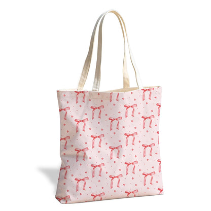 Funny Canvas Tote Bag, Reusable Shoulder Bag for Shopping Library Travel