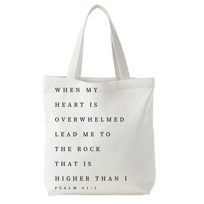 Jesus Christian Tote Bag for Women, Christian Bible Gifts, Religious Reusable Shopping Grocery Bags