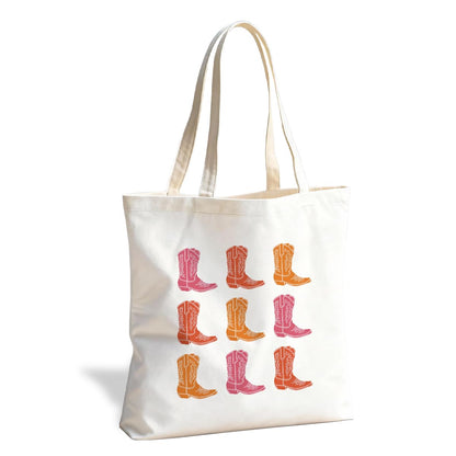 Funny Canvas Tote Bag, Reusable Shoulder Bag for Shopping Library Travel