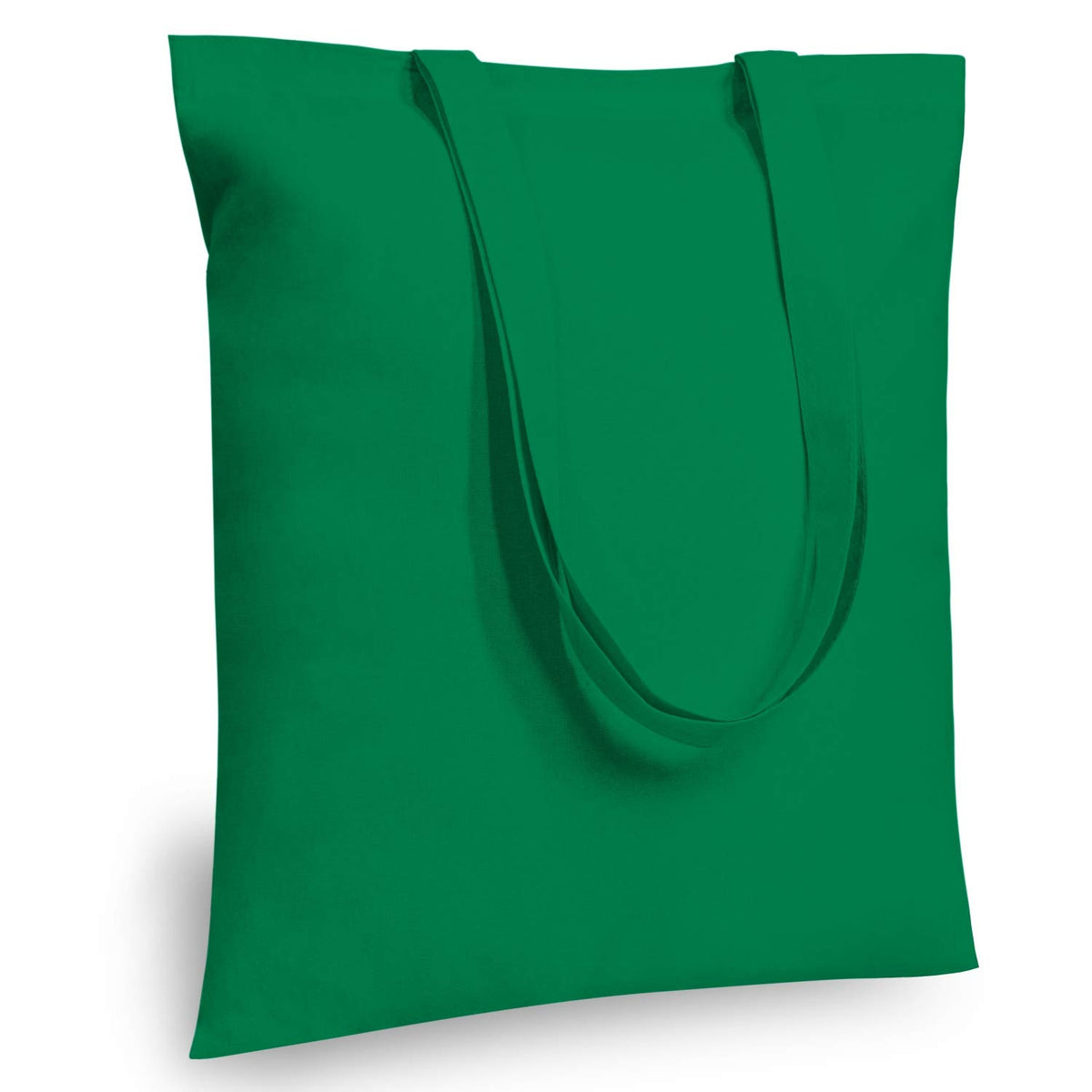 TOPDesign 10-Pack Economical 11.8"x13" Cotton Tote Bags, Lightweight Small Reusable Grocery Shopping Cloth Bags, Suitable for DIY, Advertising, Promotion, Gift, Activity