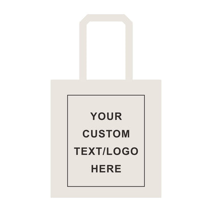 TOPDesign 10-Pack Economical 11.8"x13" Cotton Tote Bags, Lightweight Small Reusable Grocery Shopping Cloth Bags, Suitable for DIY, Advertising, Promotion, Gift, Activity