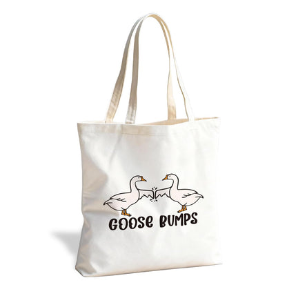 Animal Canvas Tote Bag, Cute Reusable Shoulder Bag for Shopping Travel