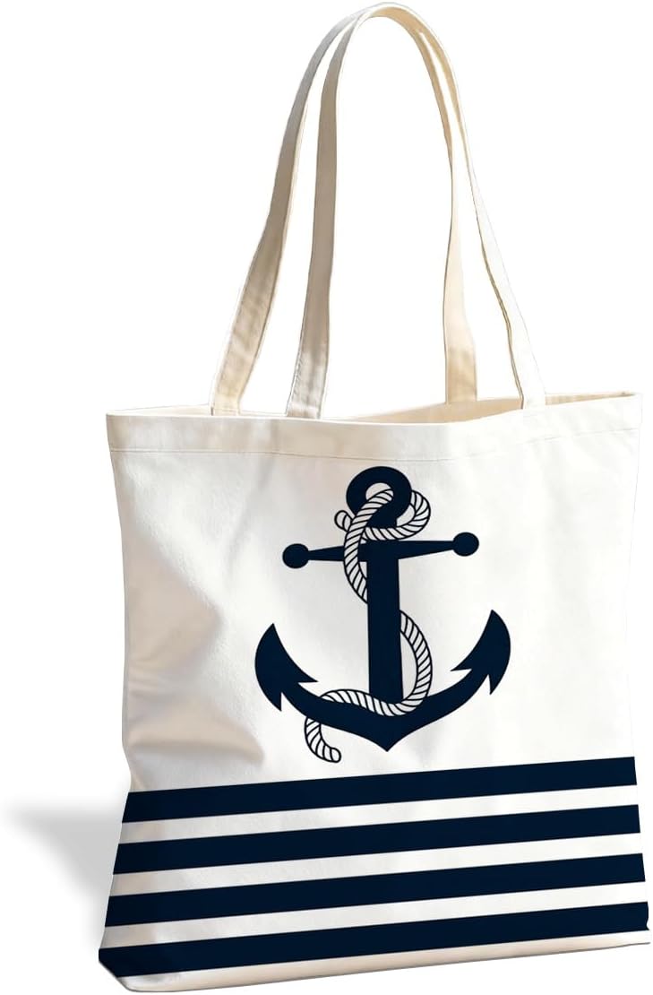 Aesthetic Canvas Tote Bag, Funny Bag for Shopping Work Travel