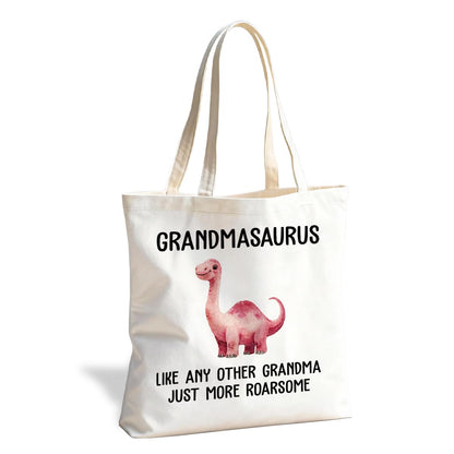 Cute Reusable Tote Bag, Adorable Funny Design for Daily Carry and Shopping, for School Work Travel Beach