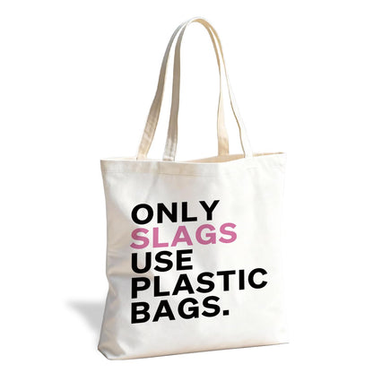 Cute Reusable Tote Bag, Adorable Funny Design for Daily Carry and Shopping, for School Work Travel Beach