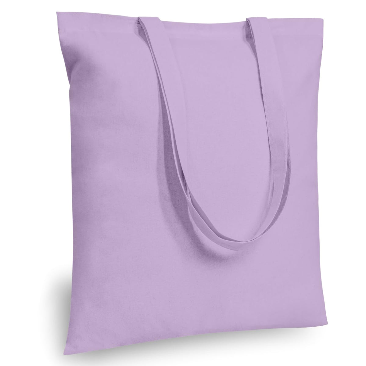 TOPDesign 10-Pack Economical 11.8"x13" Cotton Tote Bags, Lightweight Small Reusable Grocery Shopping Cloth Bags, Suitable for DIY, Advertising, Promotion, Gift, Activity