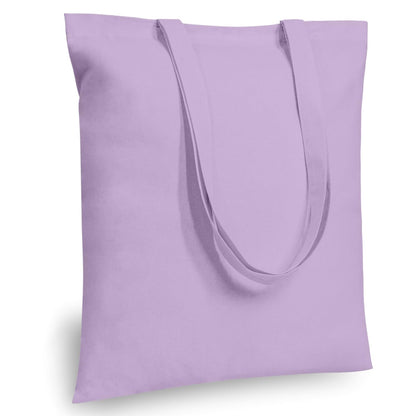 TOPDesign 10-Pack Economical 11.8"x13" Cotton Tote Bags, Lightweight Small Reusable Grocery Shopping Cloth Bags, Suitable for DIY, Advertising, Promotion, Gift, Activity