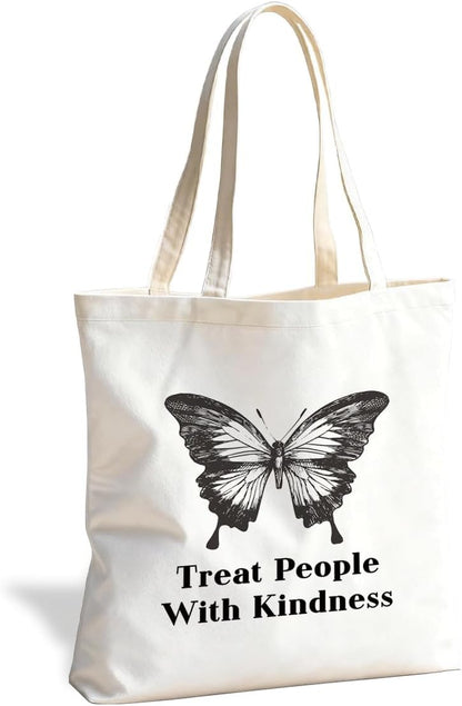 Funny Animal Canvas Tote Bag, Reusable bag for Shopping Work Trip
