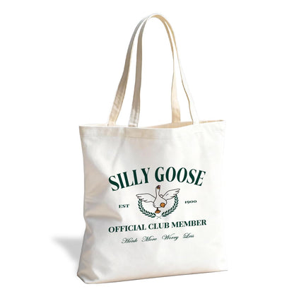 Animal Canvas Tote Bag, Cute Reusable Shoulder Bag for Shopping Travel
