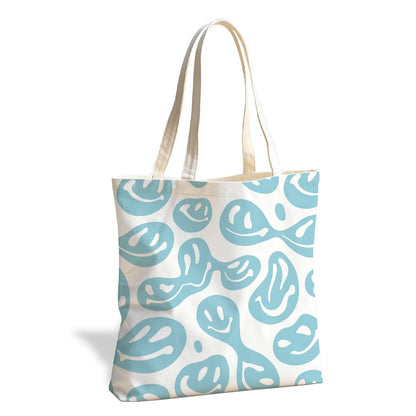 Aesthetic Canvas Tote Bag, Funny Bag for Shopping Work Travel