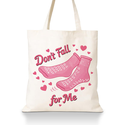 Funny Graphic Canvas Tote Bag, Reusable Dark Humor Shoulder Bag