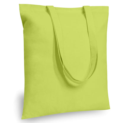 TOPDesign 10-Pack Economical 11.8"x13" Cotton Tote Bags, Lightweight Small Reusable Grocery Shopping Cloth Bags, Suitable for DIY, Advertising, Promotion, Gift, Activity