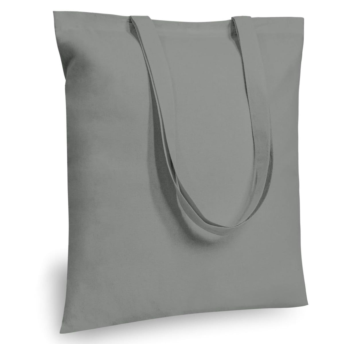 TOPDesign 10-Pack Economical 11.8"x13" Cotton Tote Bags, Lightweight Small Reusable Grocery Shopping Cloth Bags, Suitable for DIY, Advertising, Promotion, Gift, Activity