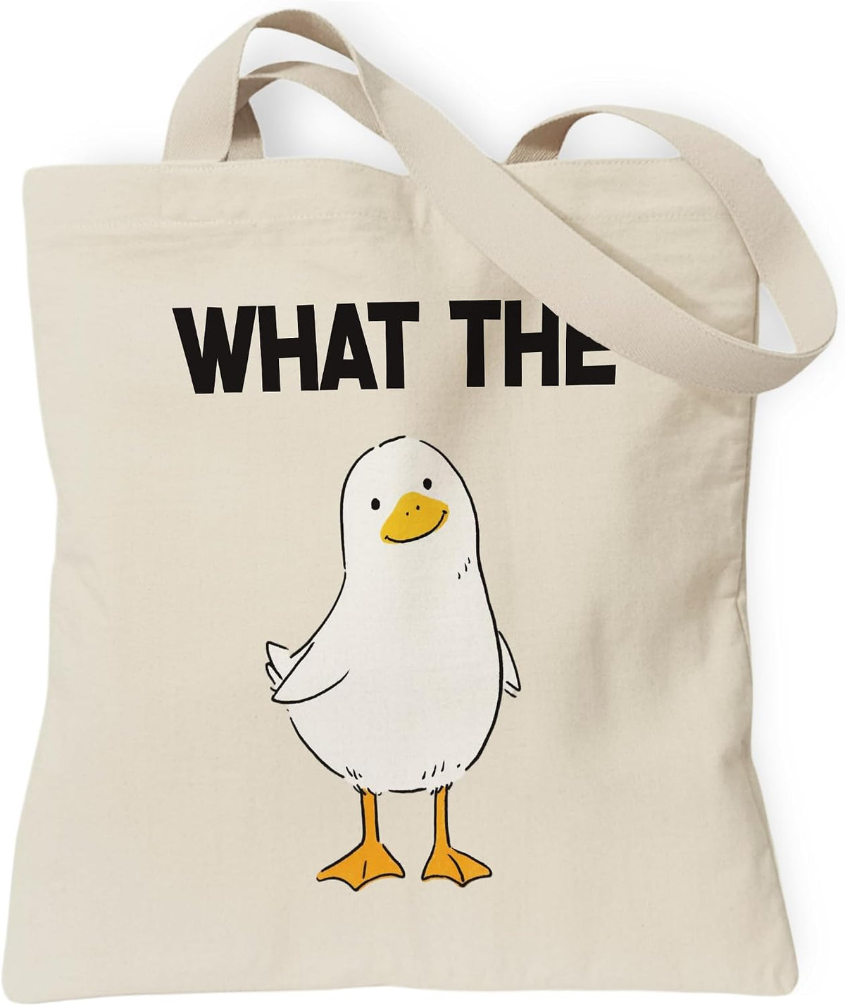 Canvas Tote Bag Aesthetic for Women, Humor Reusable Canvas Shoulder Bag for Shopping Daily Use