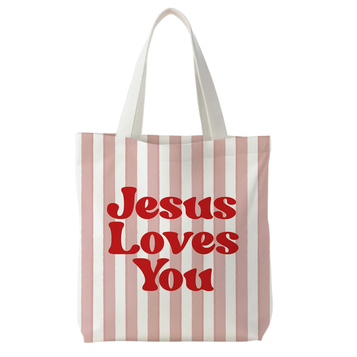 Jesus Christian Tote Bag for Women, Christian Bible Gifts, Religious Reusable Shopping Grocery Bags
