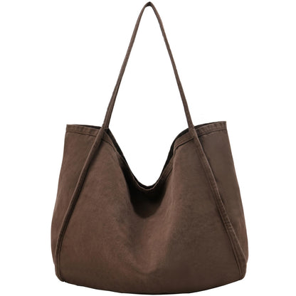 ALUDAPIJU Casual Canvas Tote Bag for Women Large Slouchy Hobo Shoulder Bag for Work Travel Tote Purse Handbags Message Bags