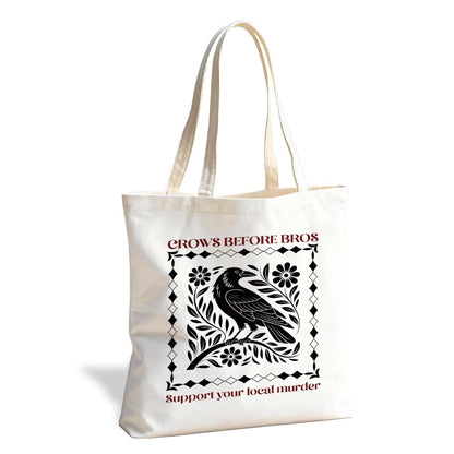 Animal Canvas Tote Bag, Cute Reusable Shoulder Bag for Shopping Travel