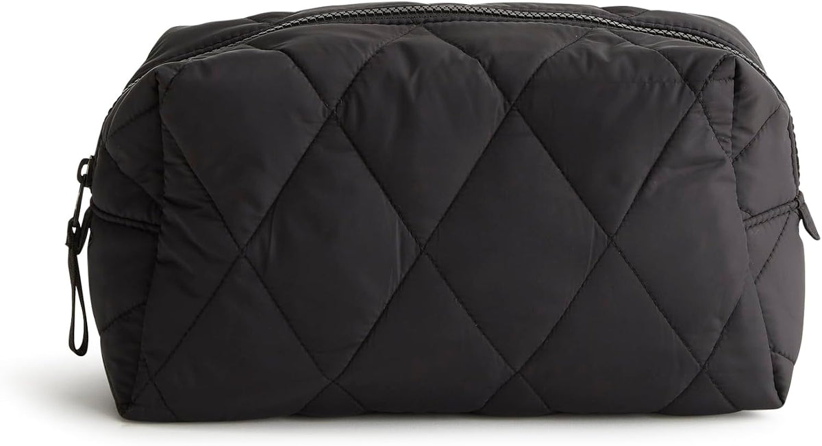 Vera Bradley Women's Featherweight Large Cosmetic, Moonless Night, One Size