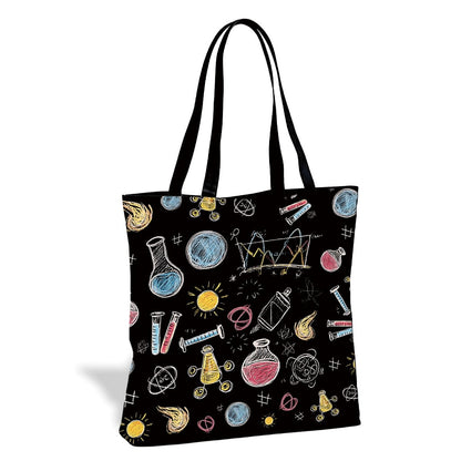 Aesthetic Canvas Tote Bag, Funny Bag for Shopping Work Travel