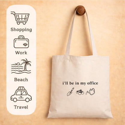 Funny Graphic Canvas Tote Bag, Reusable Dark Humor Shoulder Bag