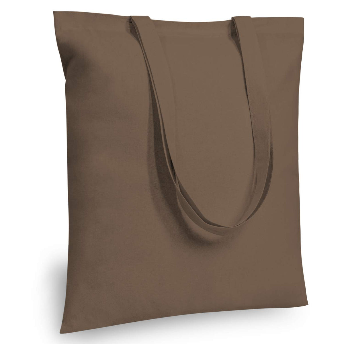 TOPDesign 10-Pack Economical 11.8"x13" Cotton Tote Bags, Lightweight Small Reusable Grocery Shopping Cloth Bags, Suitable for DIY, Advertising, Promotion, Gift, Activity