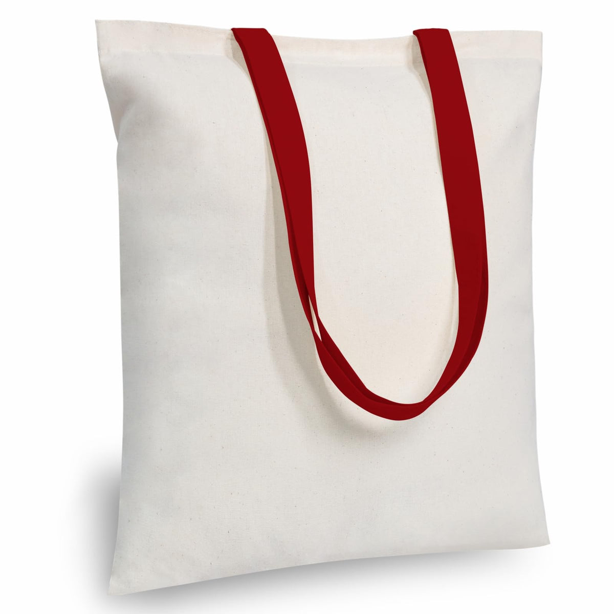 TOPDesign 10-Pack Economical 11.8"x13" Cotton Tote Bags, Lightweight Small Reusable Grocery Shopping Cloth Bags, Suitable for DIY, Advertising, Promotion, Gift, Activity