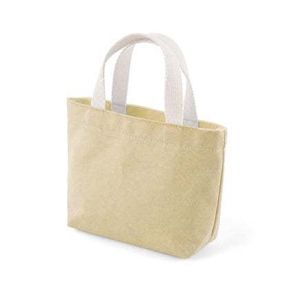Small Solid Color Canvas Tote Bag for Women