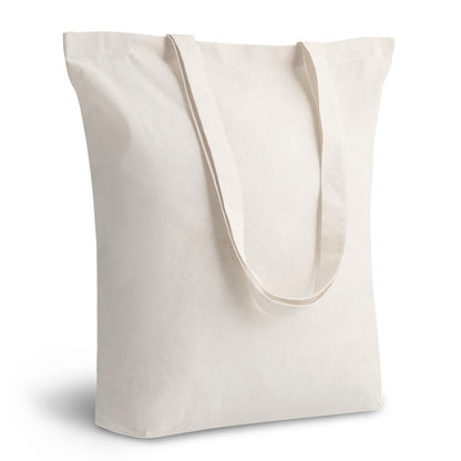 TOPDesign 10-Pack Economical 11.8"x13" Cotton Tote Bags, Lightweight Small Reusable Grocery Shopping Cloth Bags, Suitable for DIY, Advertising, Promotion, Gift, Activity
