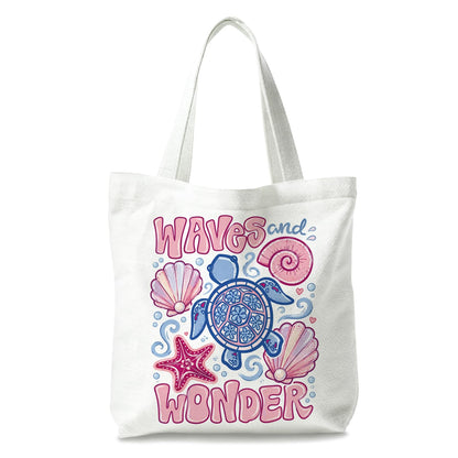 Beach Summer Tote Bag, Beach Gifts Cute Tote Bag Gifts for Women