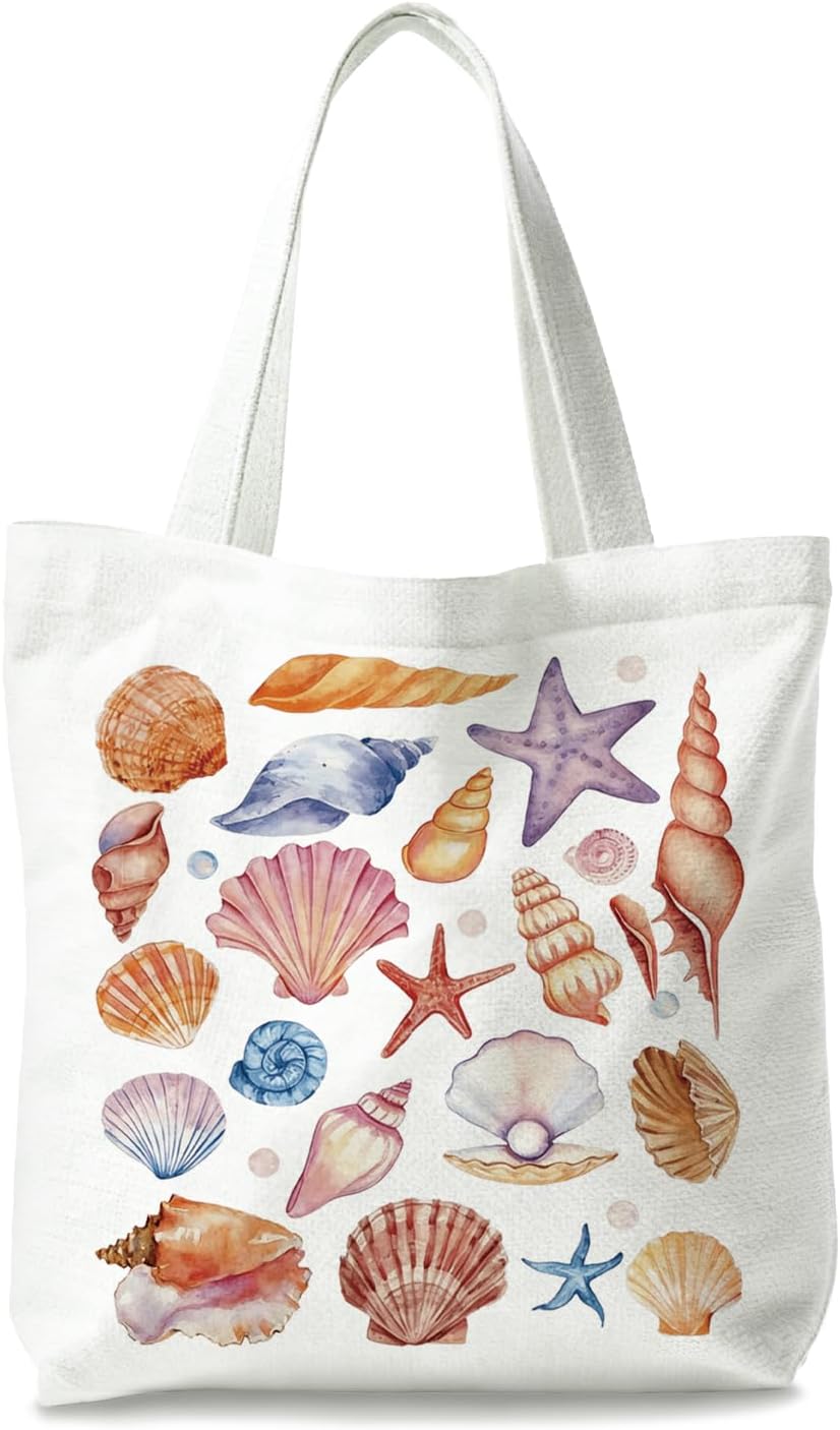 Beach Summer Tote Bag, Beach Gifts Cute Tote Bag Gifts for Women