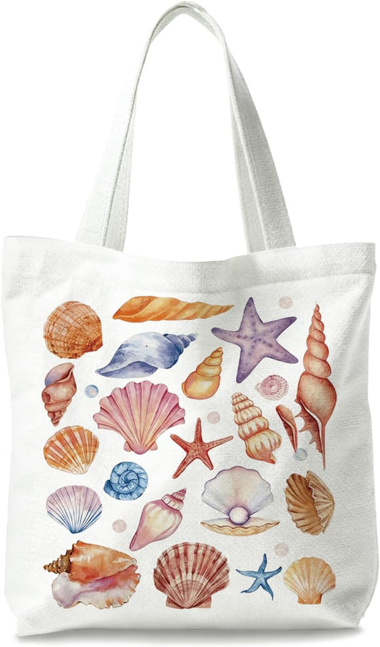 Beach Summer Tote Bag, Beach Gifts Cute Tote Bag Gifts for Women