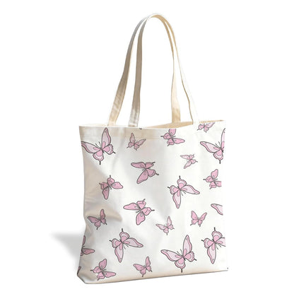 Aesthetic Canvas Tote Bag, Funny Bag for Shopping Work Travel