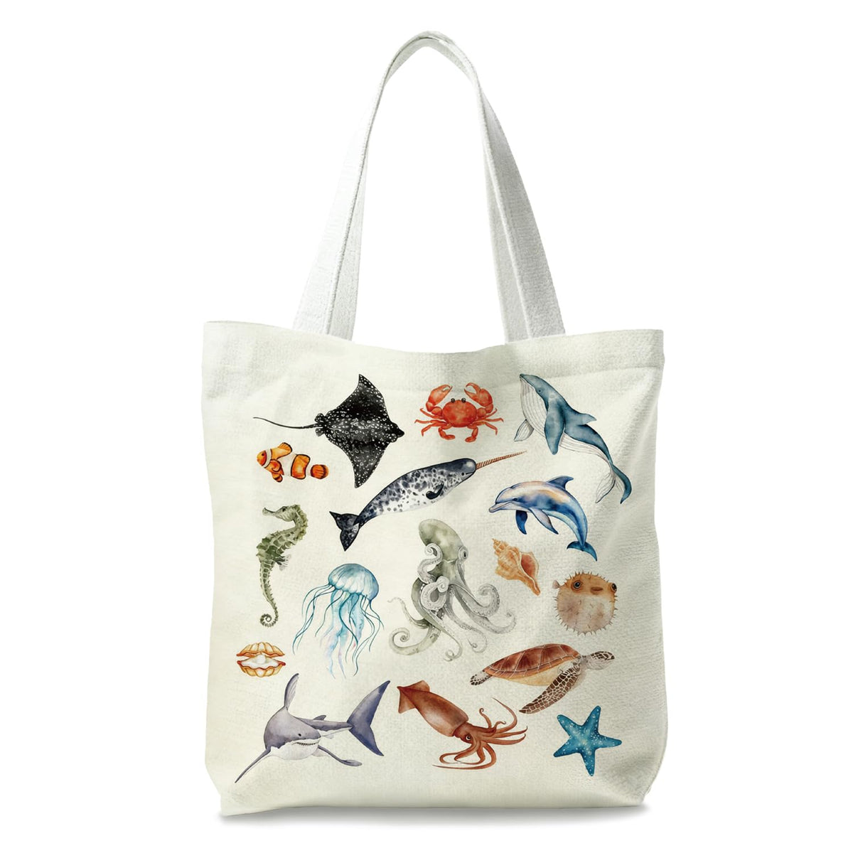 Beach Summer Tote Bag, Beach Gifts Cute Tote Bag Gifts for Women
