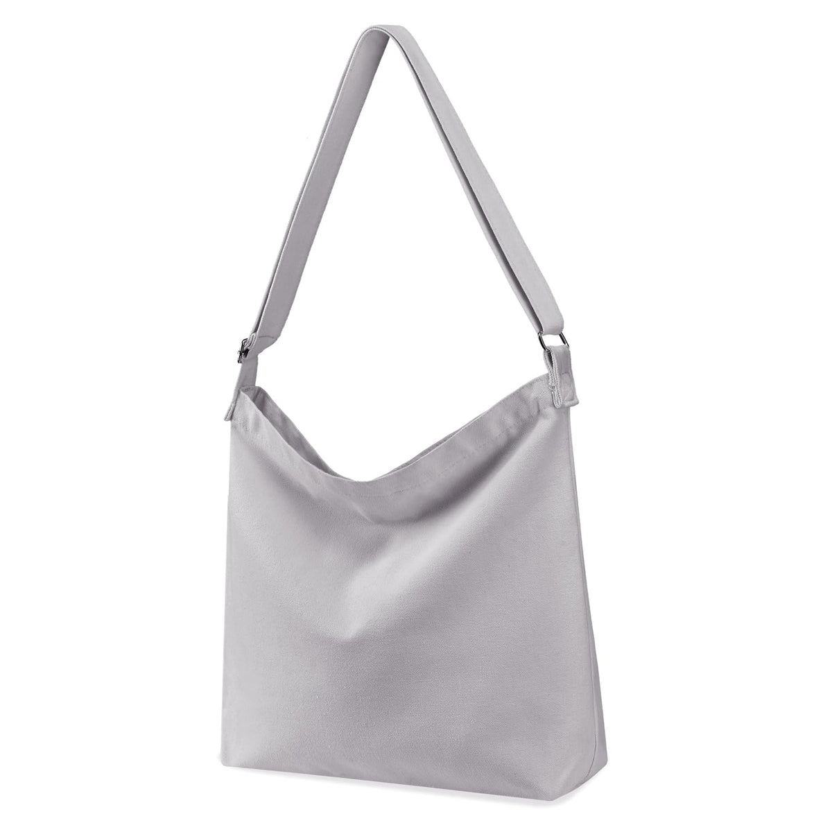 Women's blank large Size Canvas Crossbody Tote Handbags Shoulder Bag Hobo Casual Tote Diy/gifts