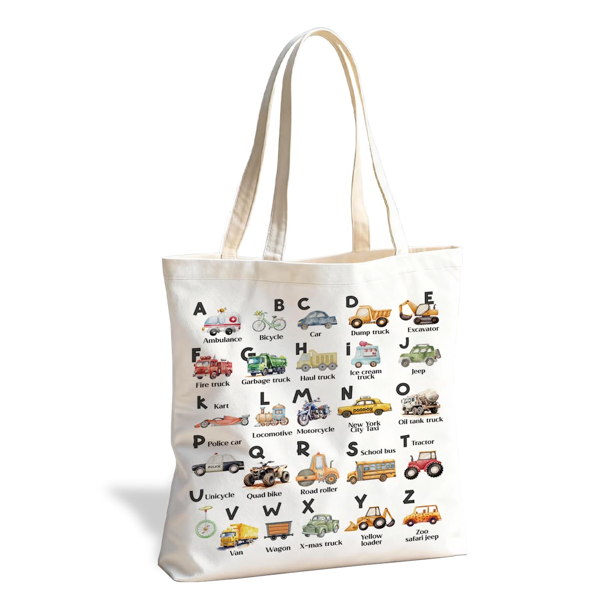 Funny Graphic Tote Bag, Reusable Canvas Shoulder Bag for Shopping Work