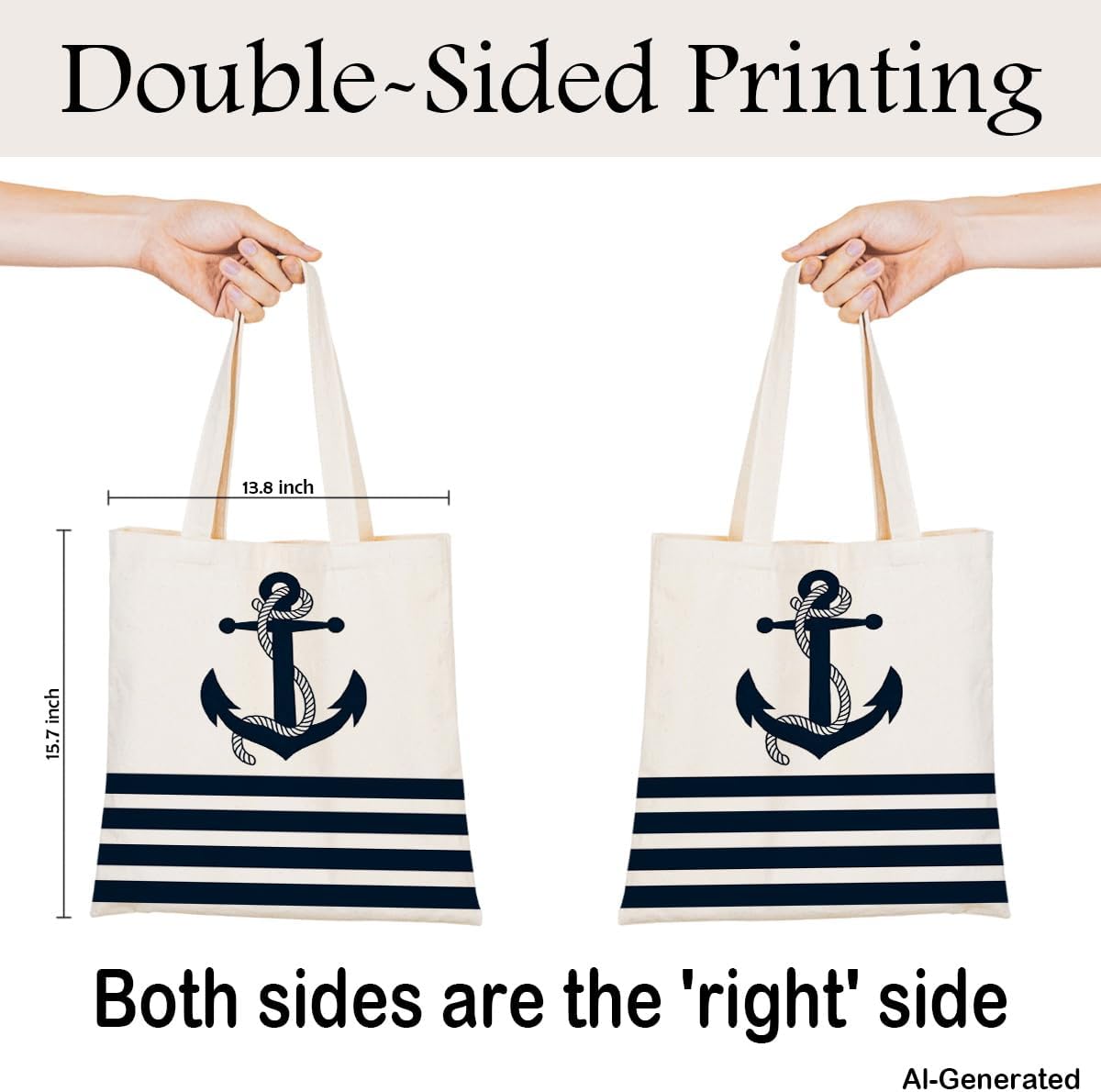 Aesthetic Canvas Tote Bag, Funny Bag for Shopping Work Travel