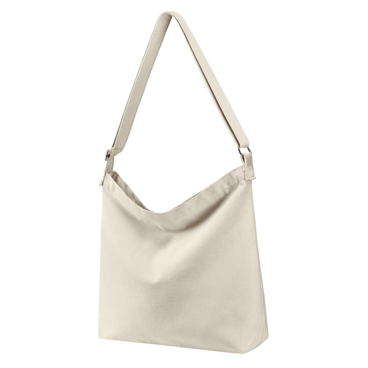 Women's blank large Size Canvas Crossbody Tote Handbags Shoulder Bag Hobo Casual Tote Diy/gifts