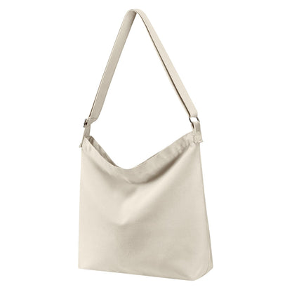 Women's blank large Size Canvas Crossbody Tote Handbags Shoulder Bag Hobo Casual Tote Diy/gifts