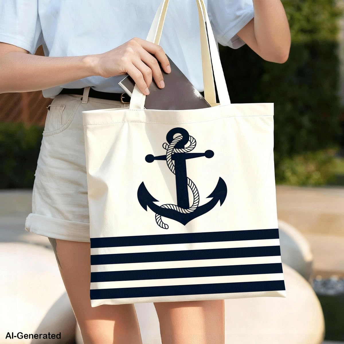 Aesthetic Canvas Tote Bag, Funny Bag for Shopping Work Travel