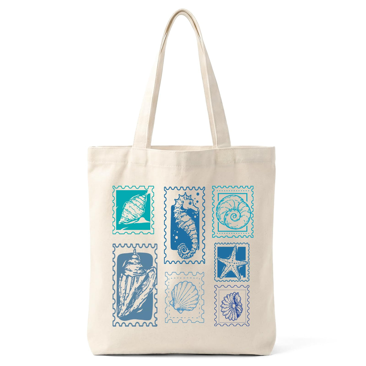 Cute Canvas Tote Bag for Women, Aesthetic Reusable Shoulder Bag, Graphic Reusable Grocery Tote Bag for Shopping, Work