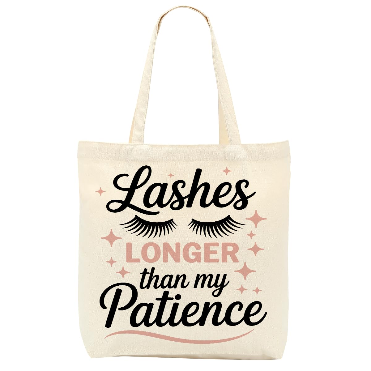 Sarcastic Canvas Tote Bag Funny Minimalist Humor Gift for Women Sister Birthday Christmas Weekender Beach Bag