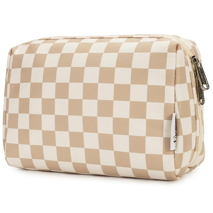 Narwey Makeup Bag Travel Toiletry Bag, Cosmetic Bag for Women Girls