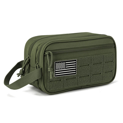 QT&QY Tactical Toiletry Bag For Men Hygiene Bag EDC Military Tool Molle Pouches Small Dopp Kit Mens Shaving Kit Travel shower Bags