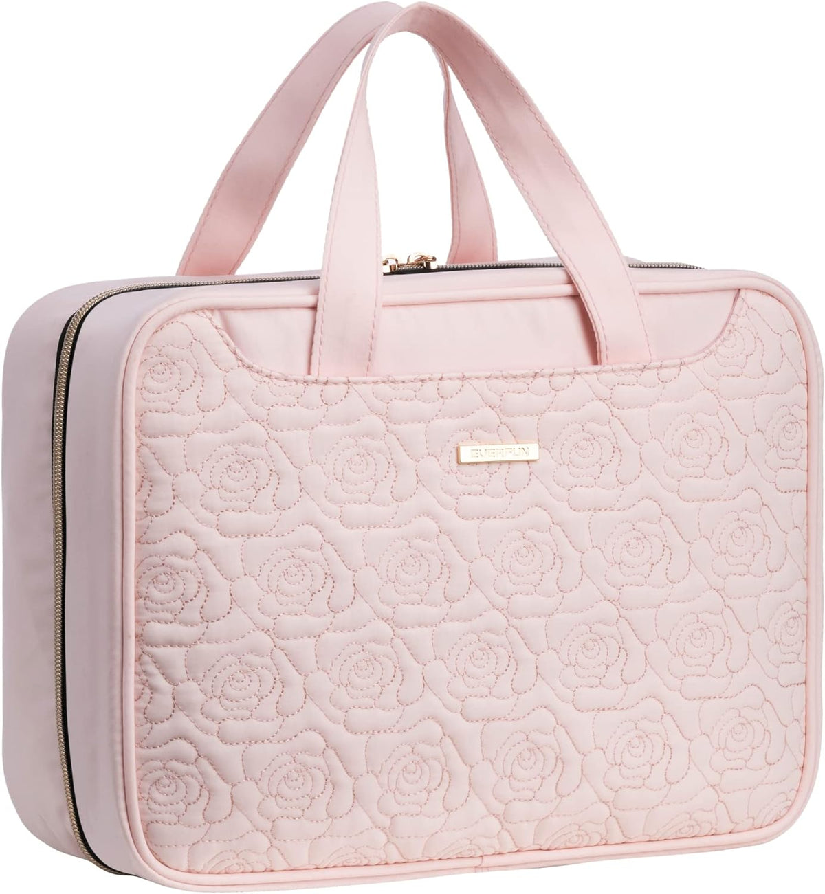 Everfun Hanging Travel Toiletry Bag Women, Leakproof Wet Dry Compartments