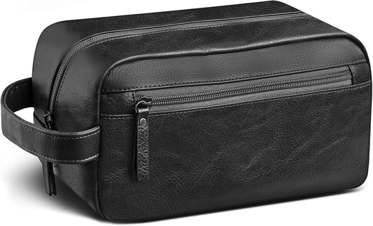 Travel Toiletry Bag for Men and Women, Black